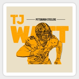 TJ Watt Sticker